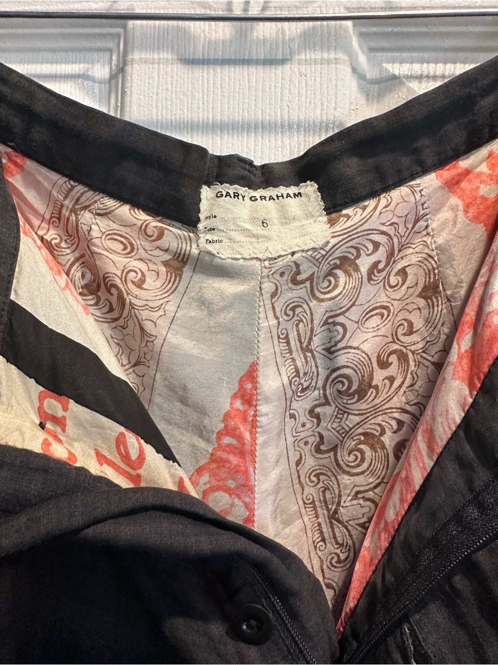 Black Washed Ramie Bermuda Shorts - Picture 3 of 7